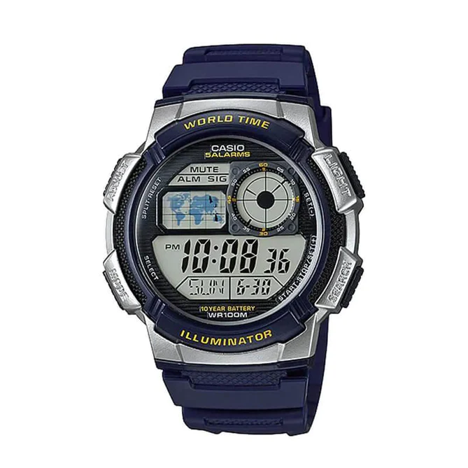 Reloj Casio Digital Hombre Modelo AE-1000W-2AV-0