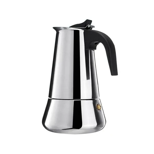Cafetera Portátil De 9 Tazas de Acero Inoxidable -0