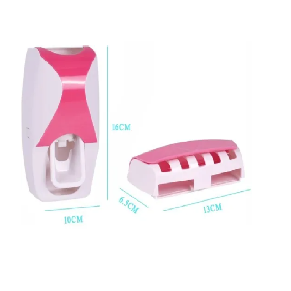 Dispensador Pasta Dental Y Porta Cepillos-3