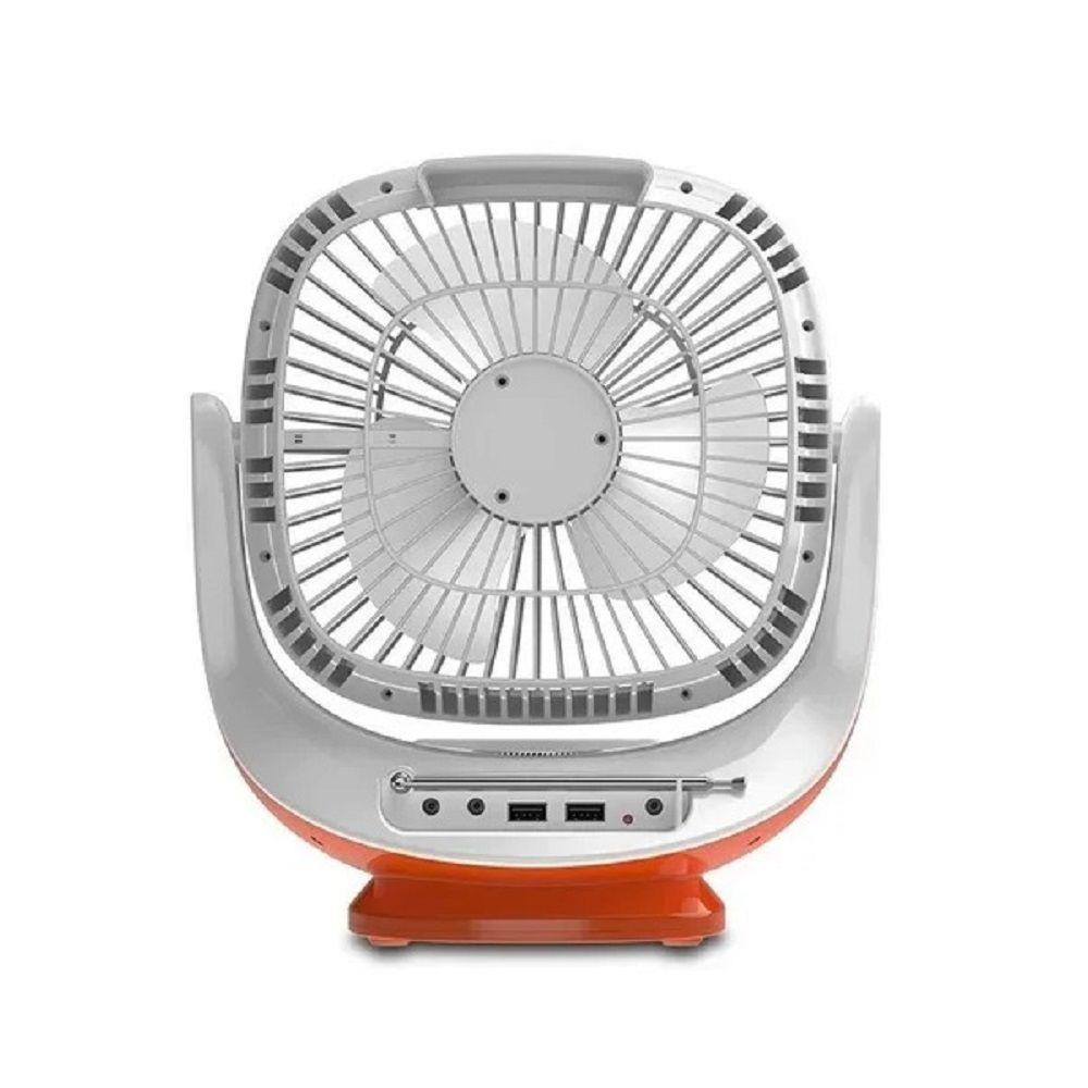Ventilador Solar Recargable Con Parlante Easy Power-2