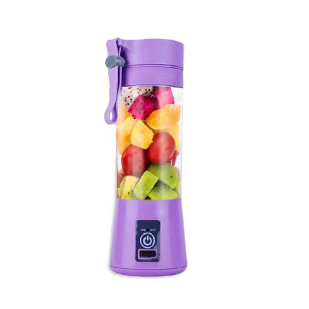 Juguera Usb Licuadora Batidora Recargable 380 Ml-0