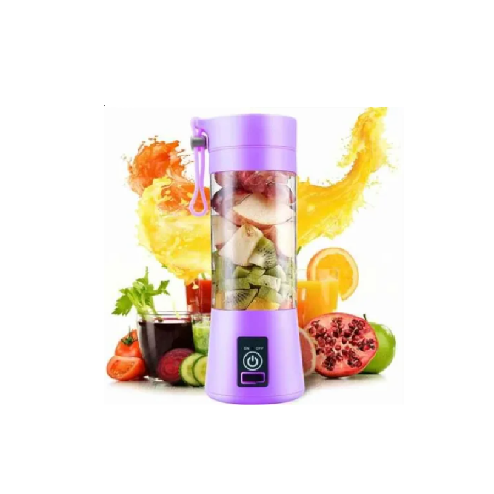 Juguera Usb Licuadora Batidora Recargable 380 Ml-2