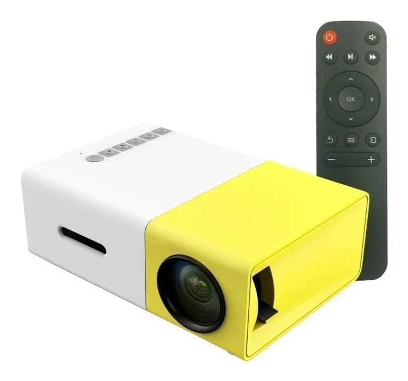 Mini Proyector Portátil con control remoto-0