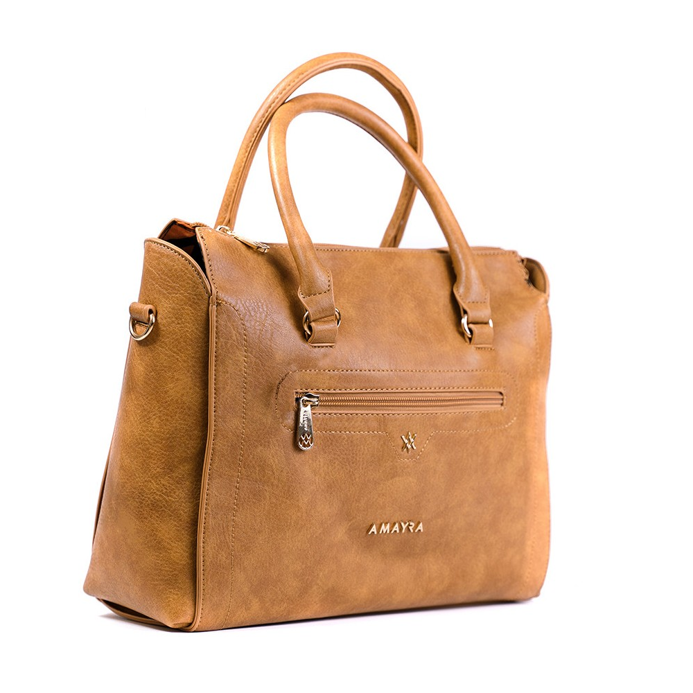 Cartera color camel-1
