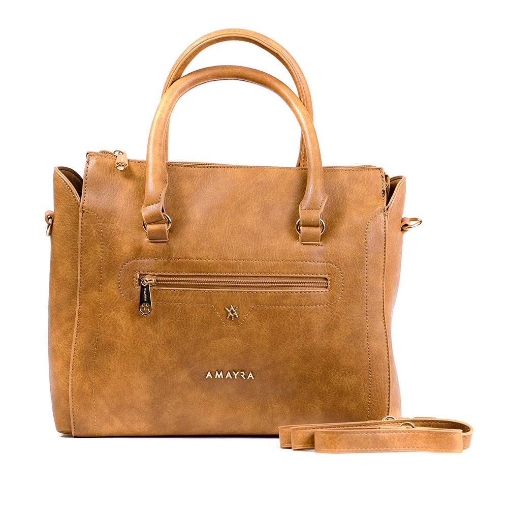 Cartera color camel-0