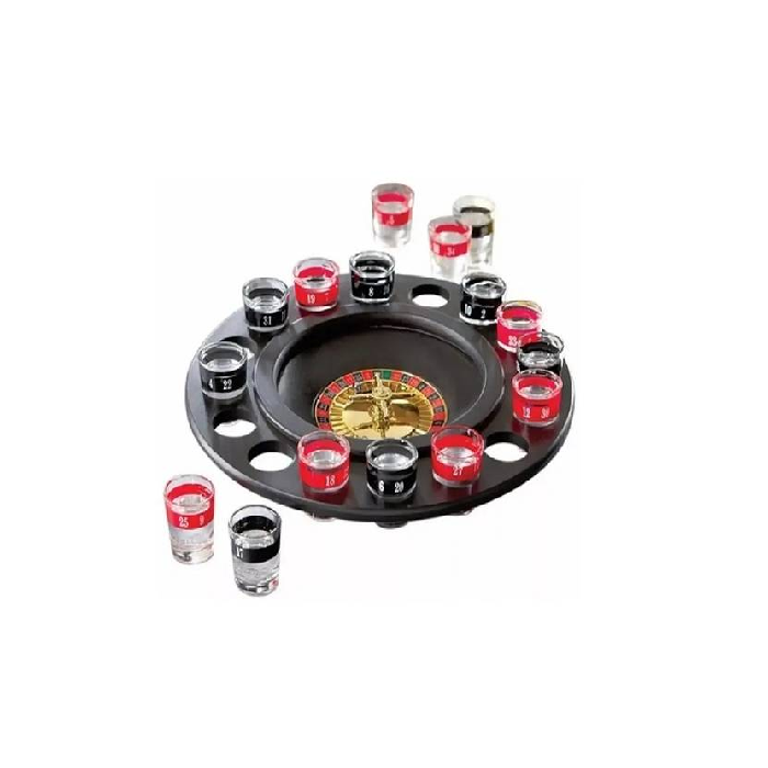 Juego De Ruleta Casino De Shots Cortitos Alcohol-1