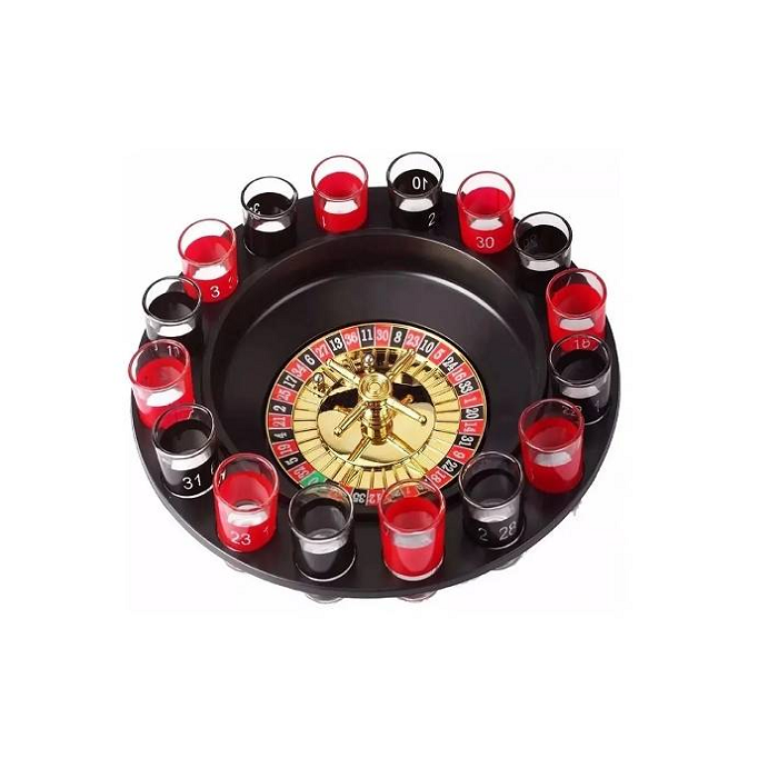 Juego De Ruleta Casino De Shots Cortitos Alcohol-0