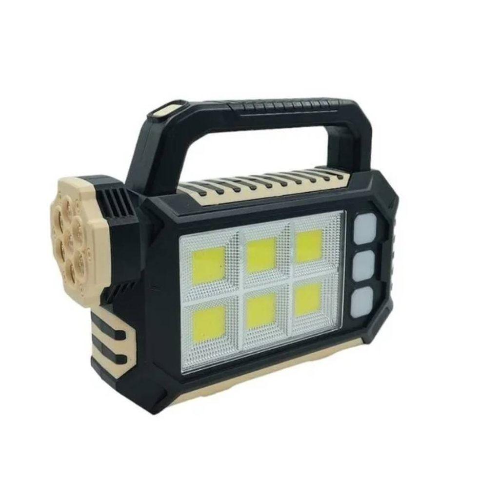 Linterna Solar Led Para Acampar Recargable Usb-0