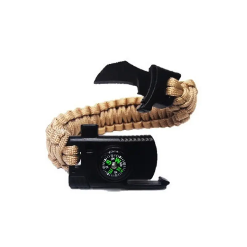 Pulsera Paracord Supervivencia Pedernal -1