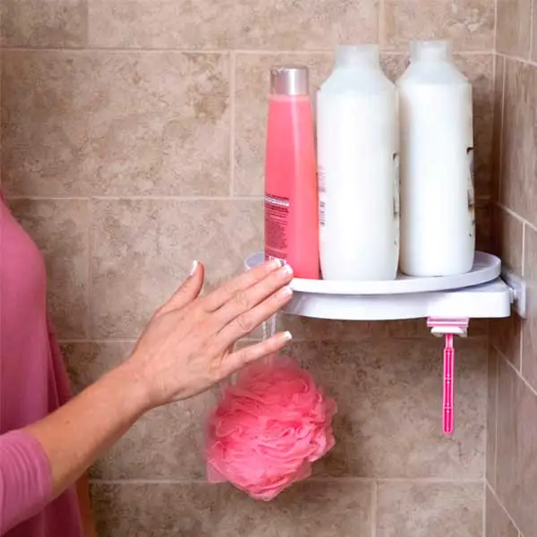 Estante giratorio para baño y cocina-1