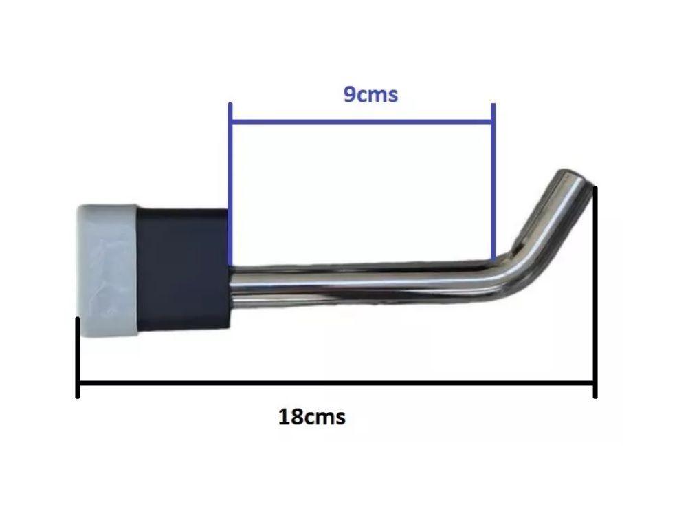 Pasador - Candado 5/8" P/Remolque C/Llave Cerradura con Tapa-3