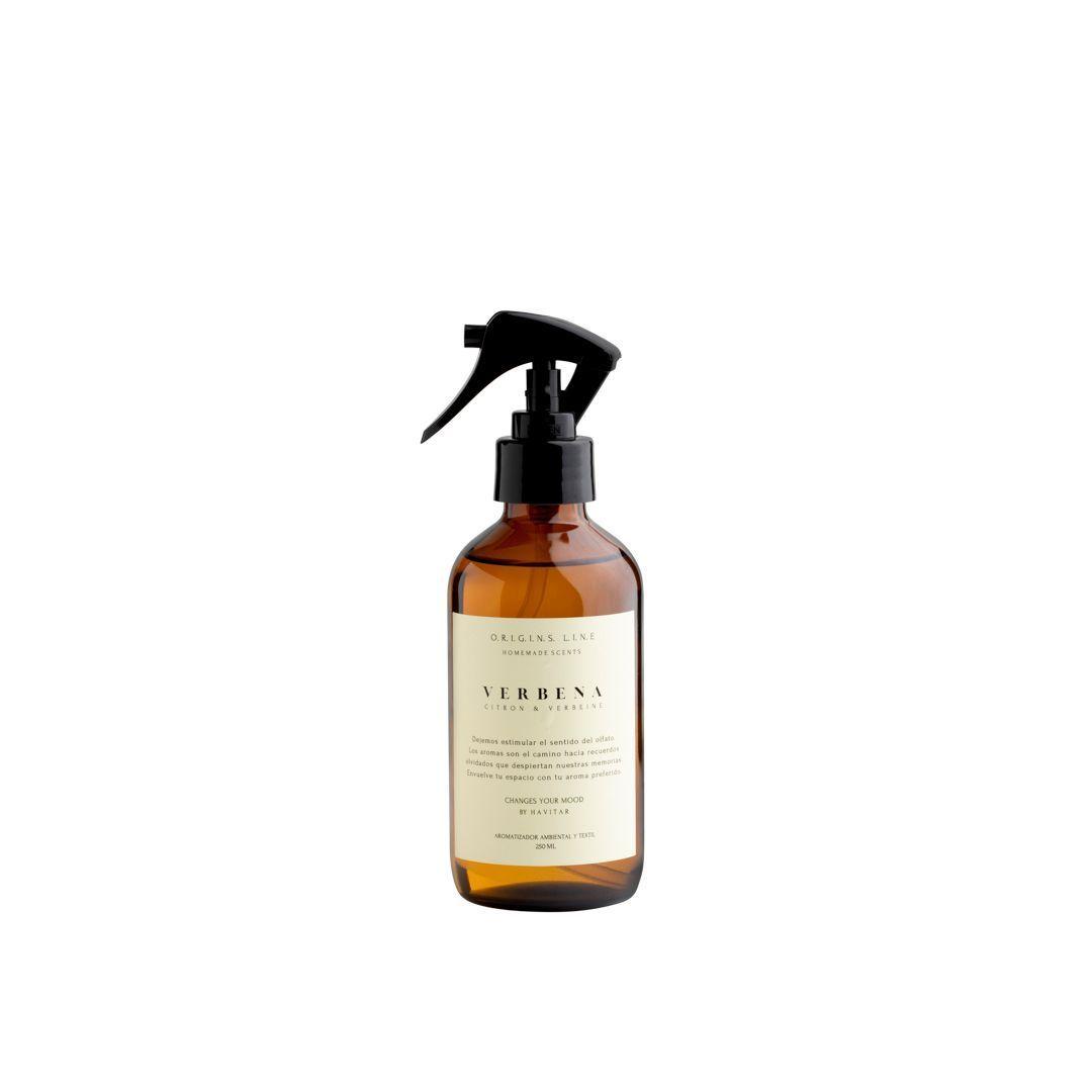 Aromatizador Ambiental y textil Vidrio 250 ML Verbena-0