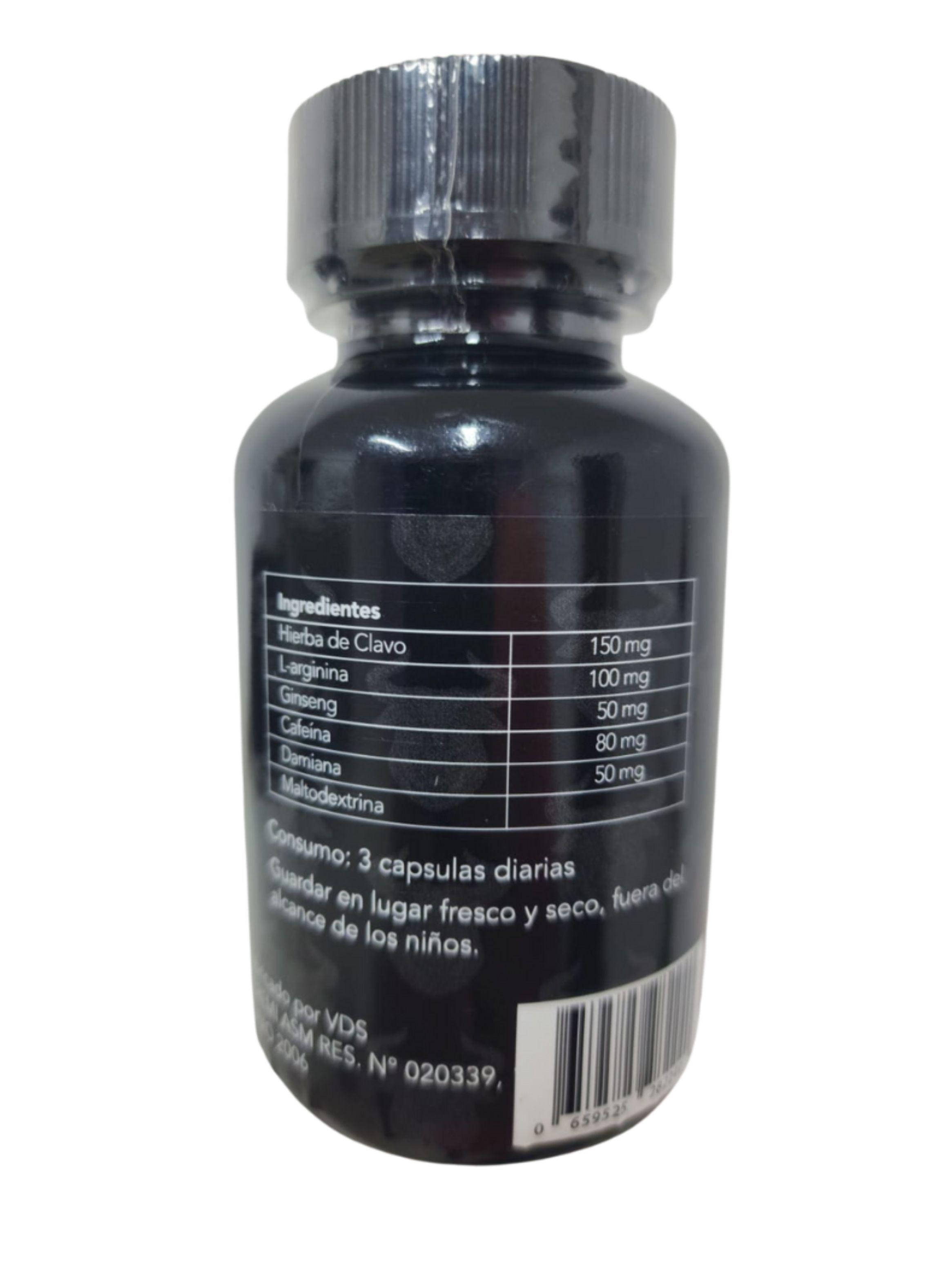Potenciador Sexual Viagra en Capsulas Bull Horns con Testosterona-1