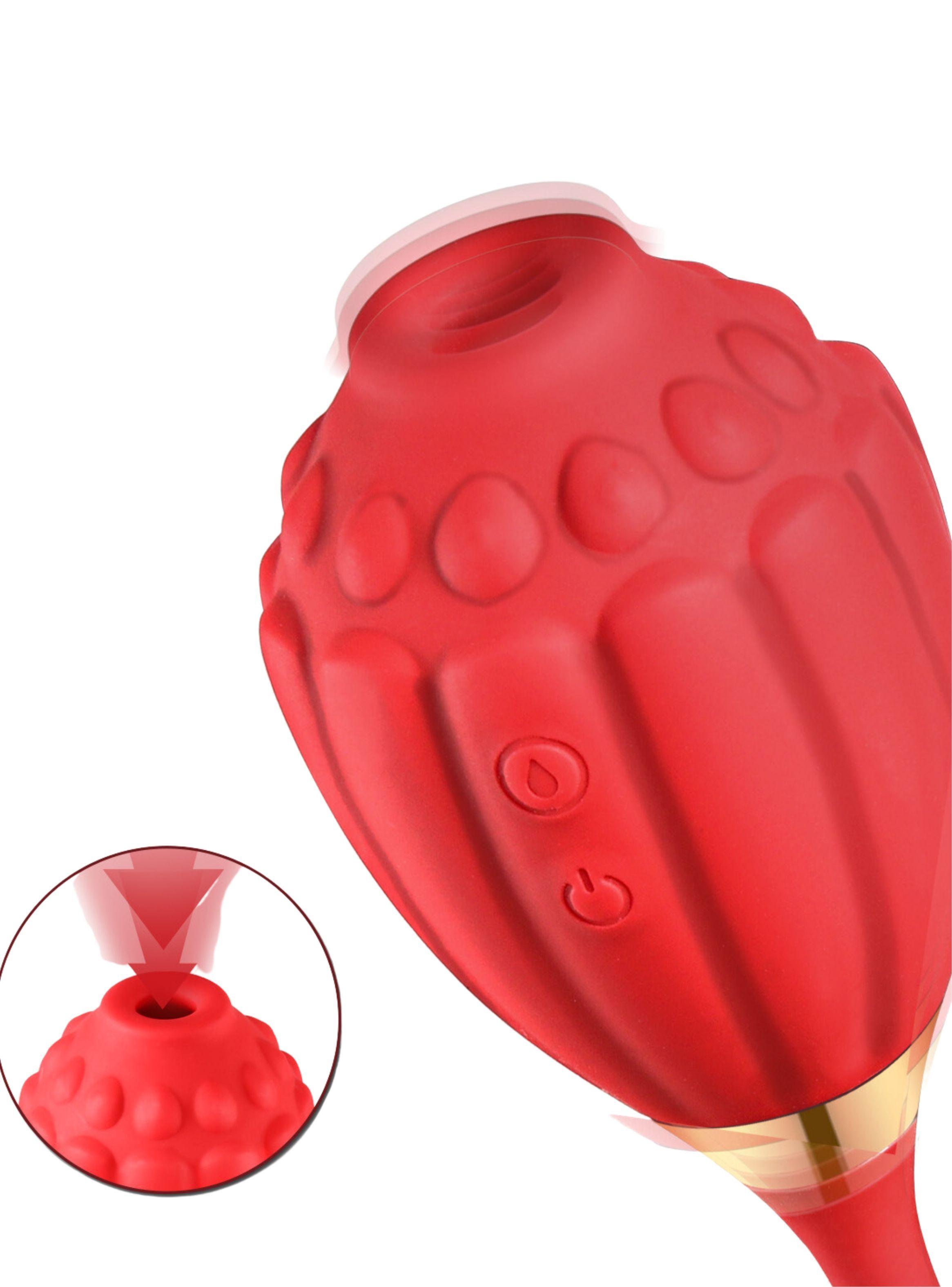 Vibrador Flor con Lengua Plus-1