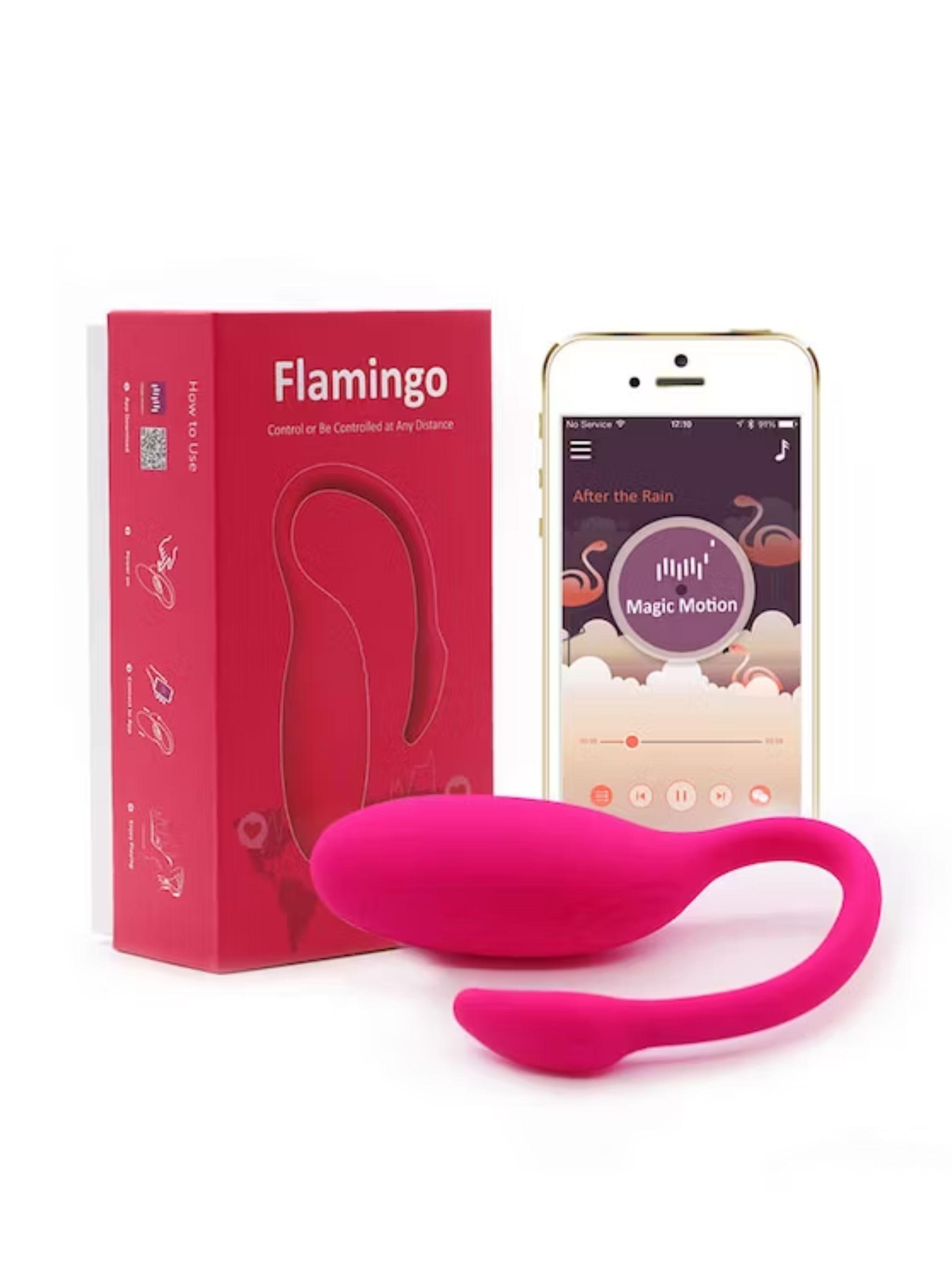 Vibrador Inalámbrico Flamingo Magic Motion-0