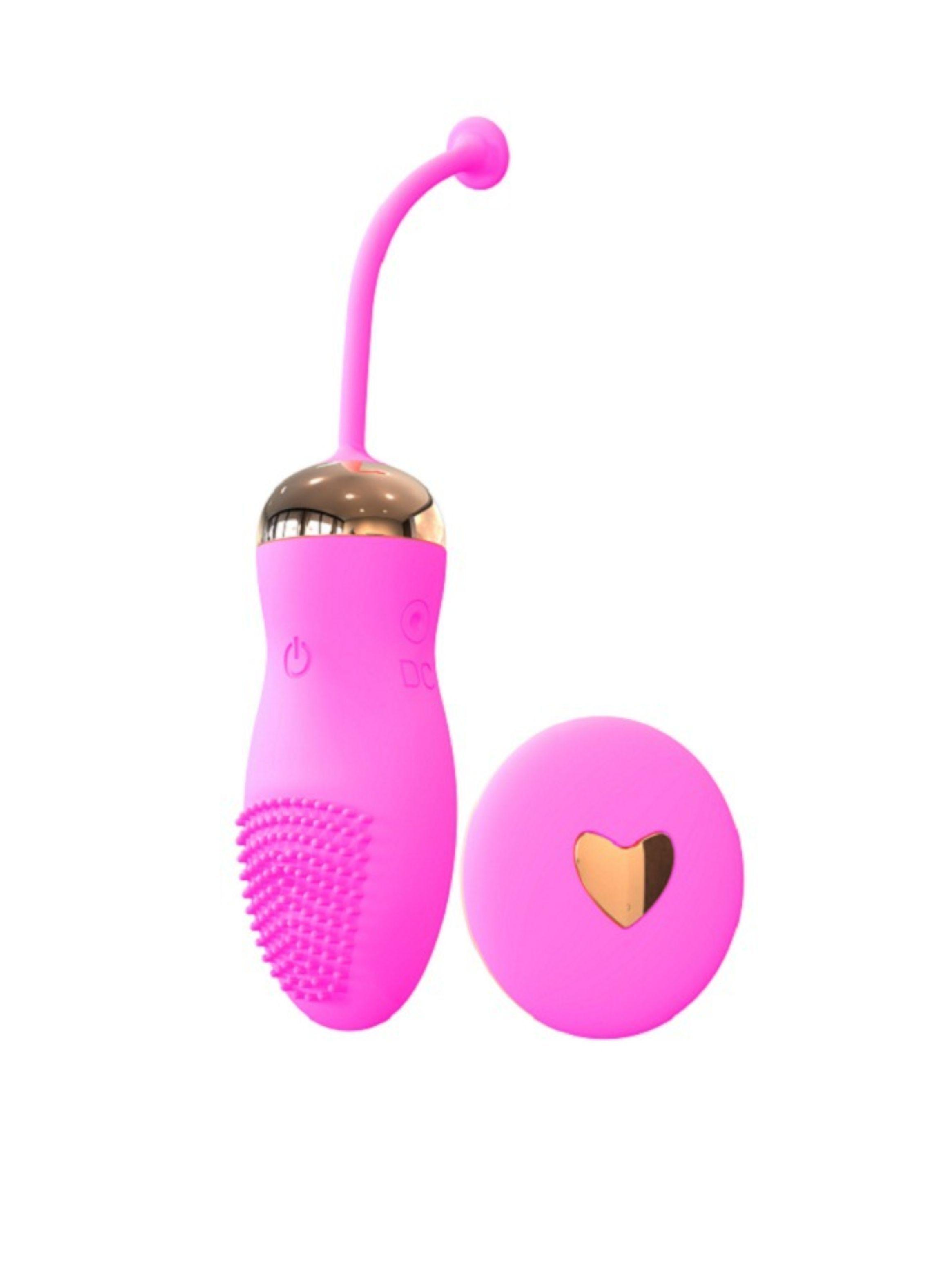 Vibrador Inalámbrico Corazon de Textura-0