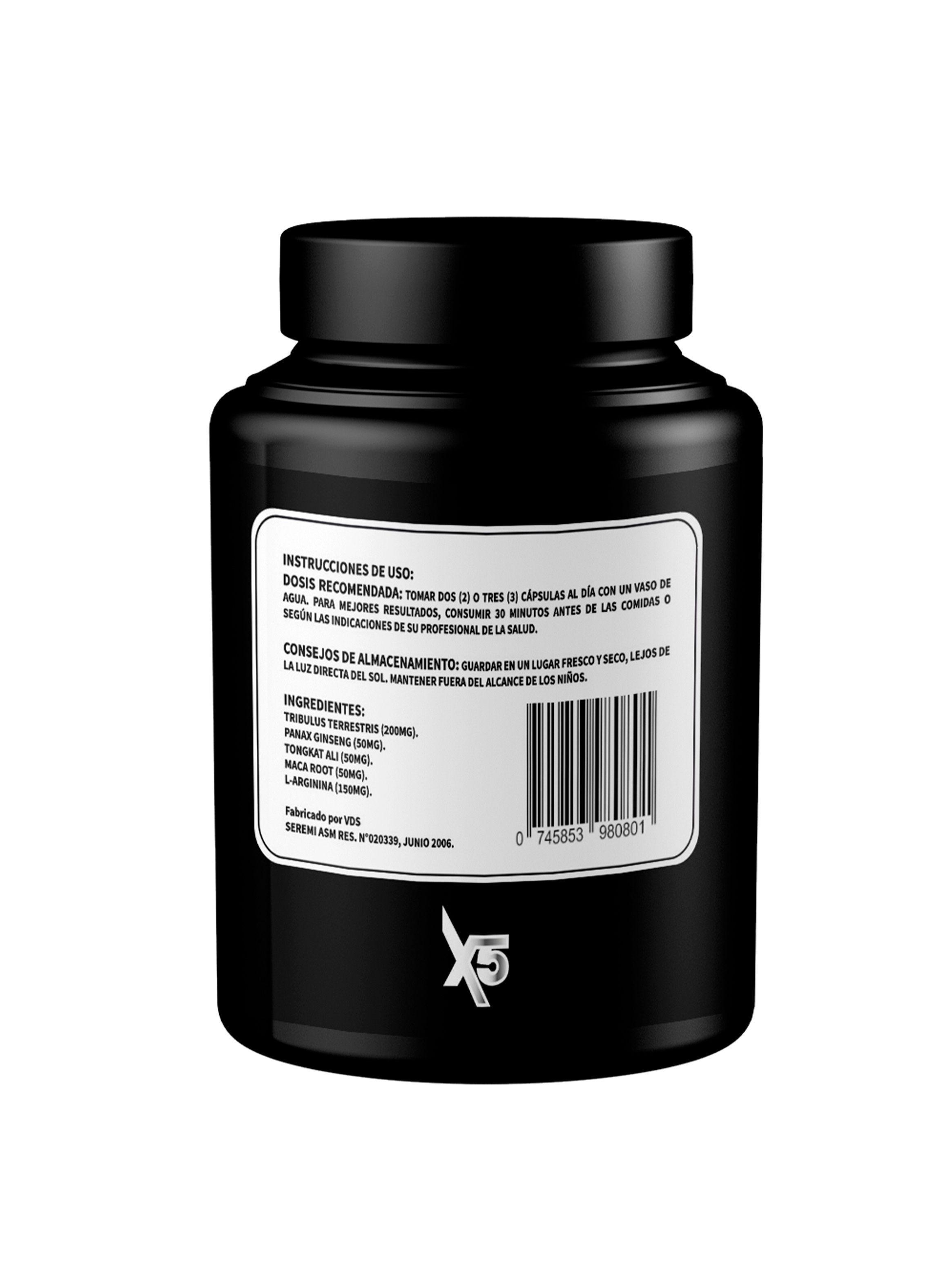 Suplemento de Testosterona Boost X5 (90 Cápsulas)-2
