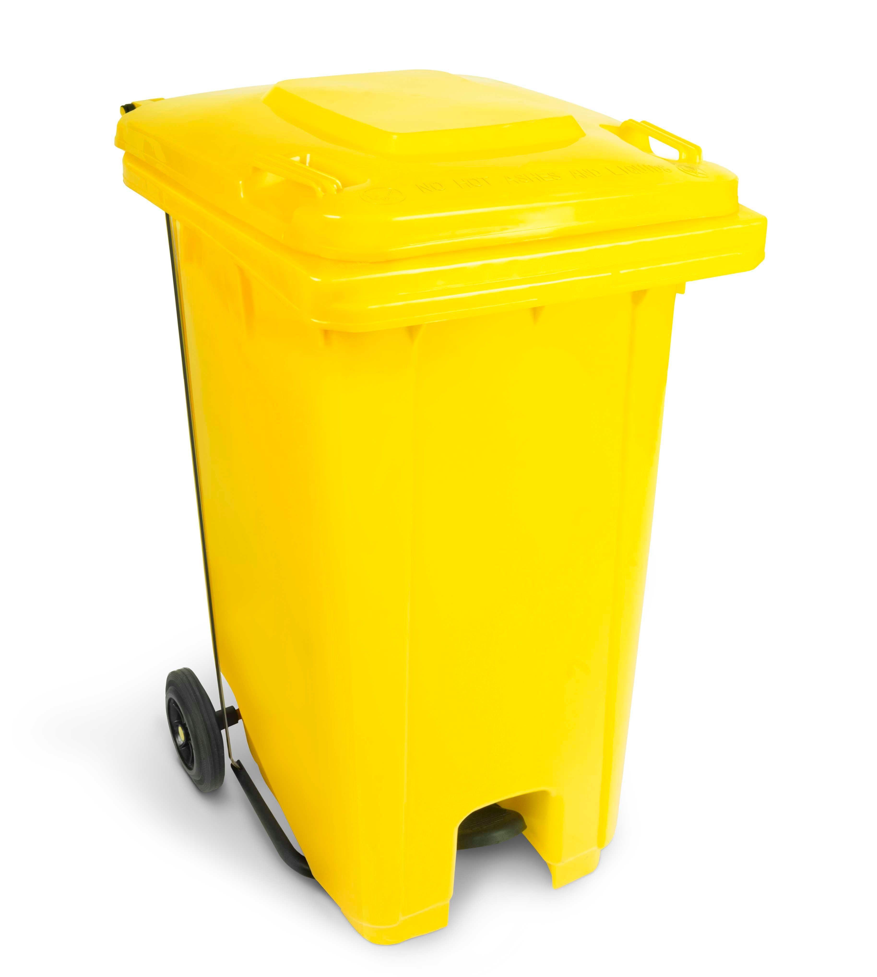 Basurero pedal central 240 Lts-1