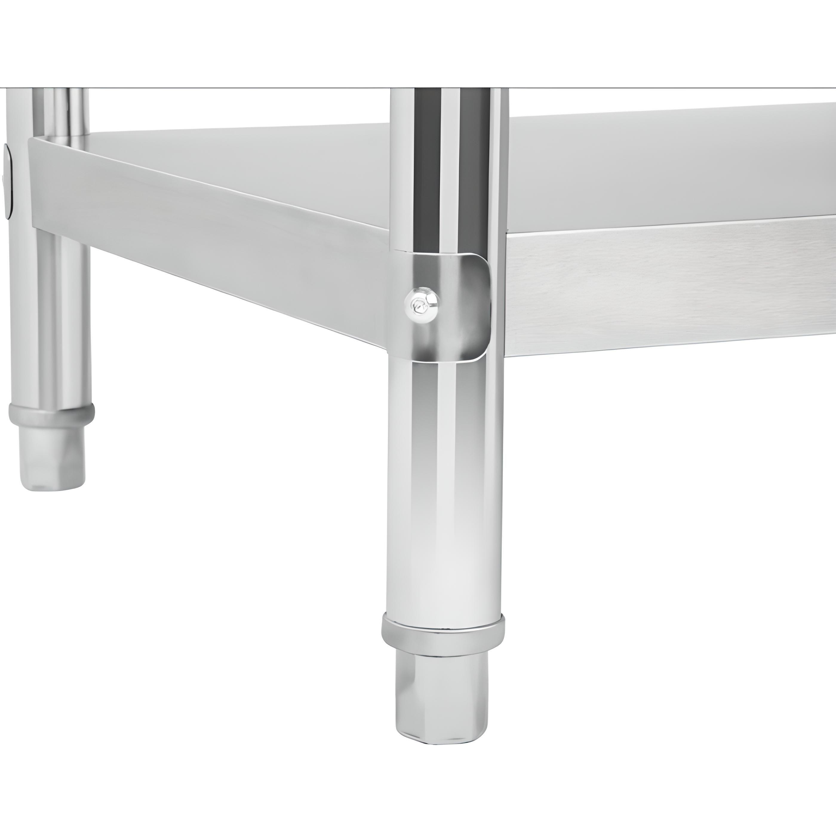 Estantería Acero Inoxidable 180x90x45 4 niveles-2