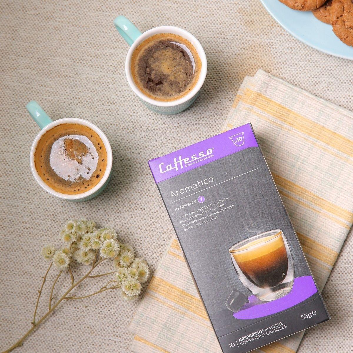 Cápsulas de Café Caffesso Aromatico - Para Nespresso 10 cápsulas-3