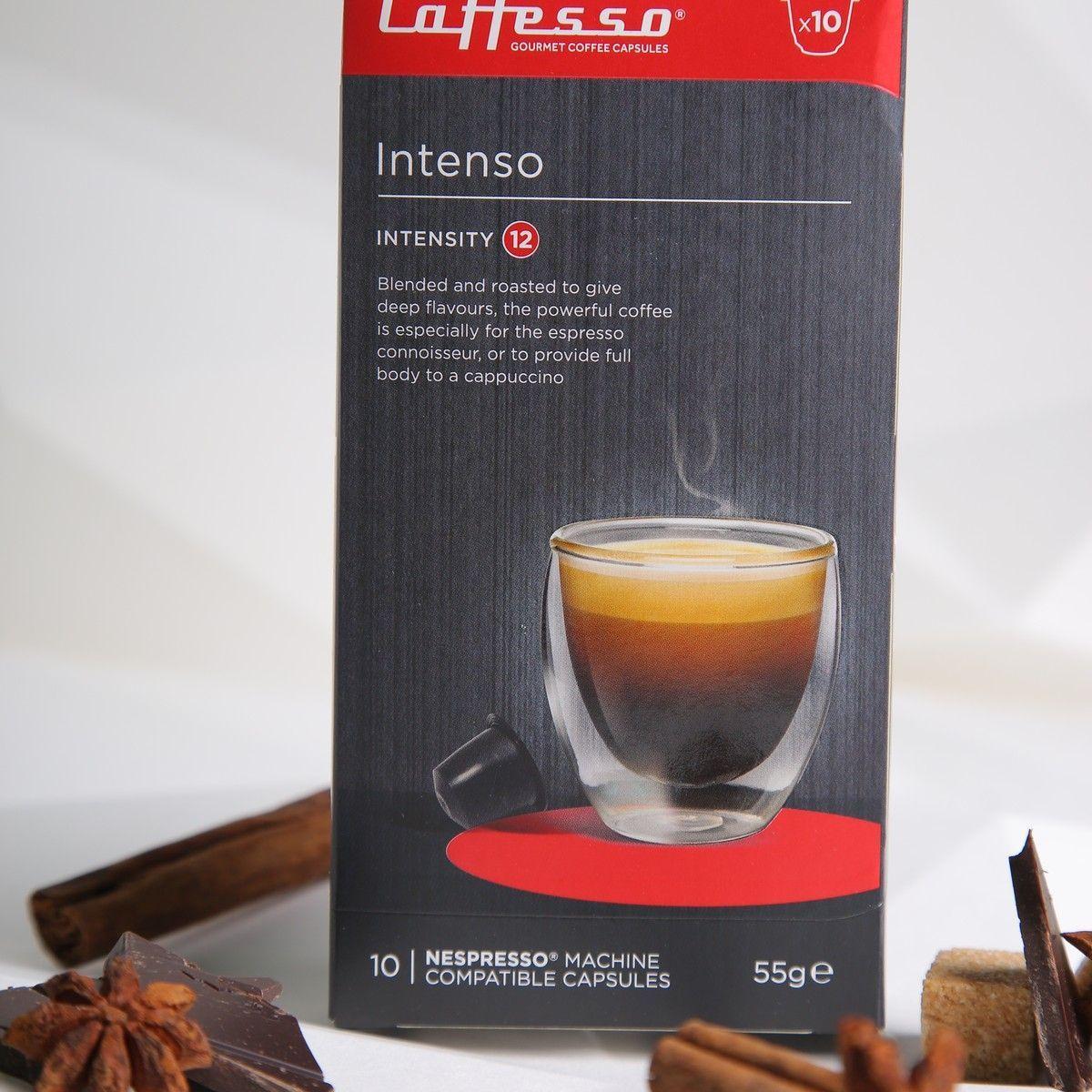 Pack 100 Cápsulas Caffesso Intenso - Para Nespresso-1