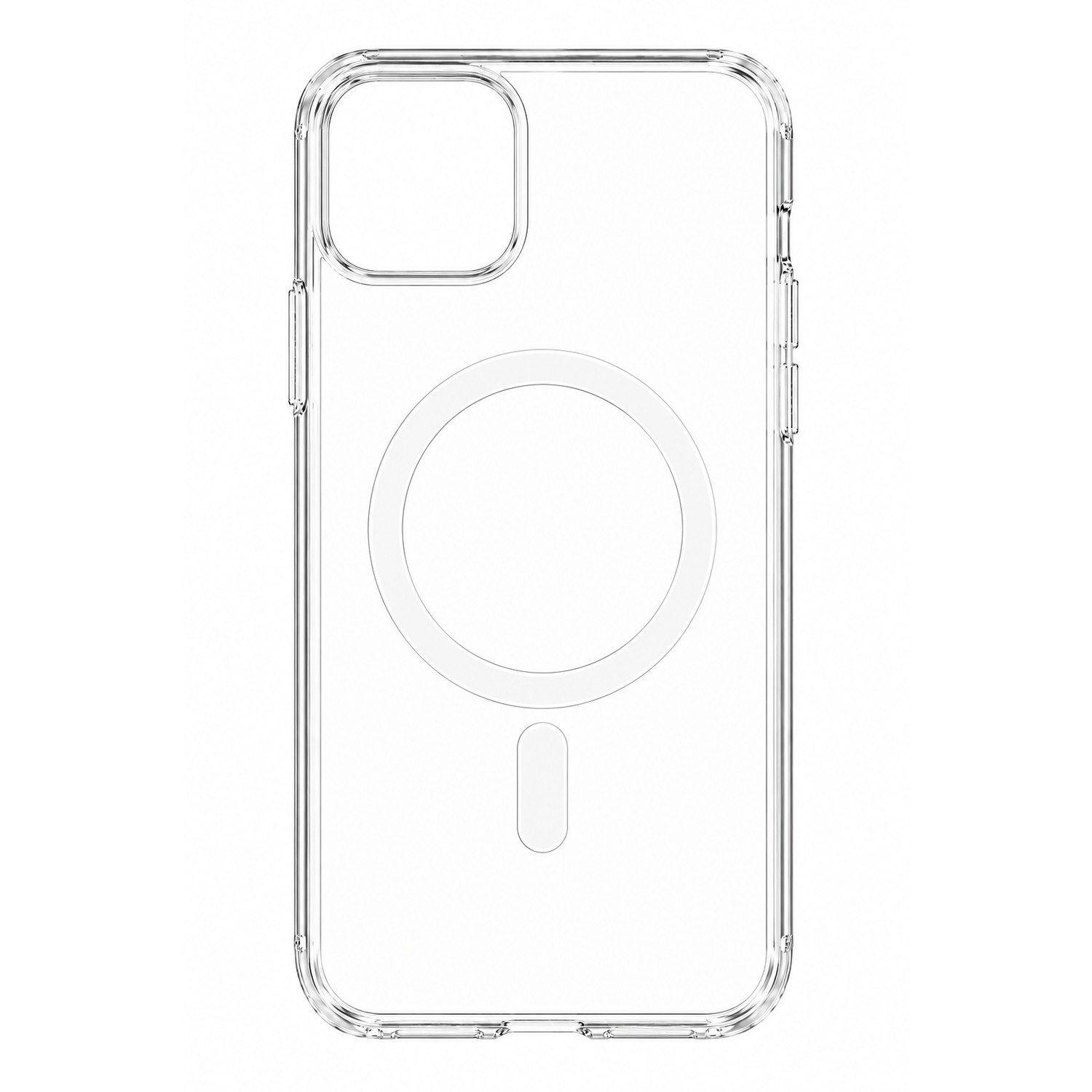 Carcasa Transparente Magnética Para iPhone 16 Pro Antigolpes-0