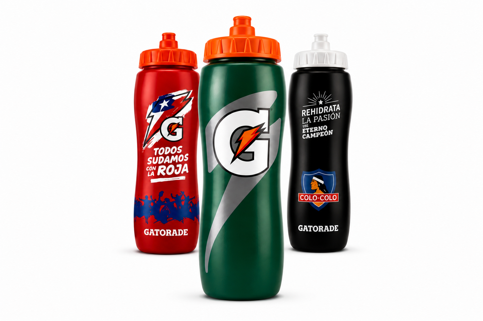 Botella Deportiva Gatorade Verde 947 ml Squeeze Libre de BPA-0