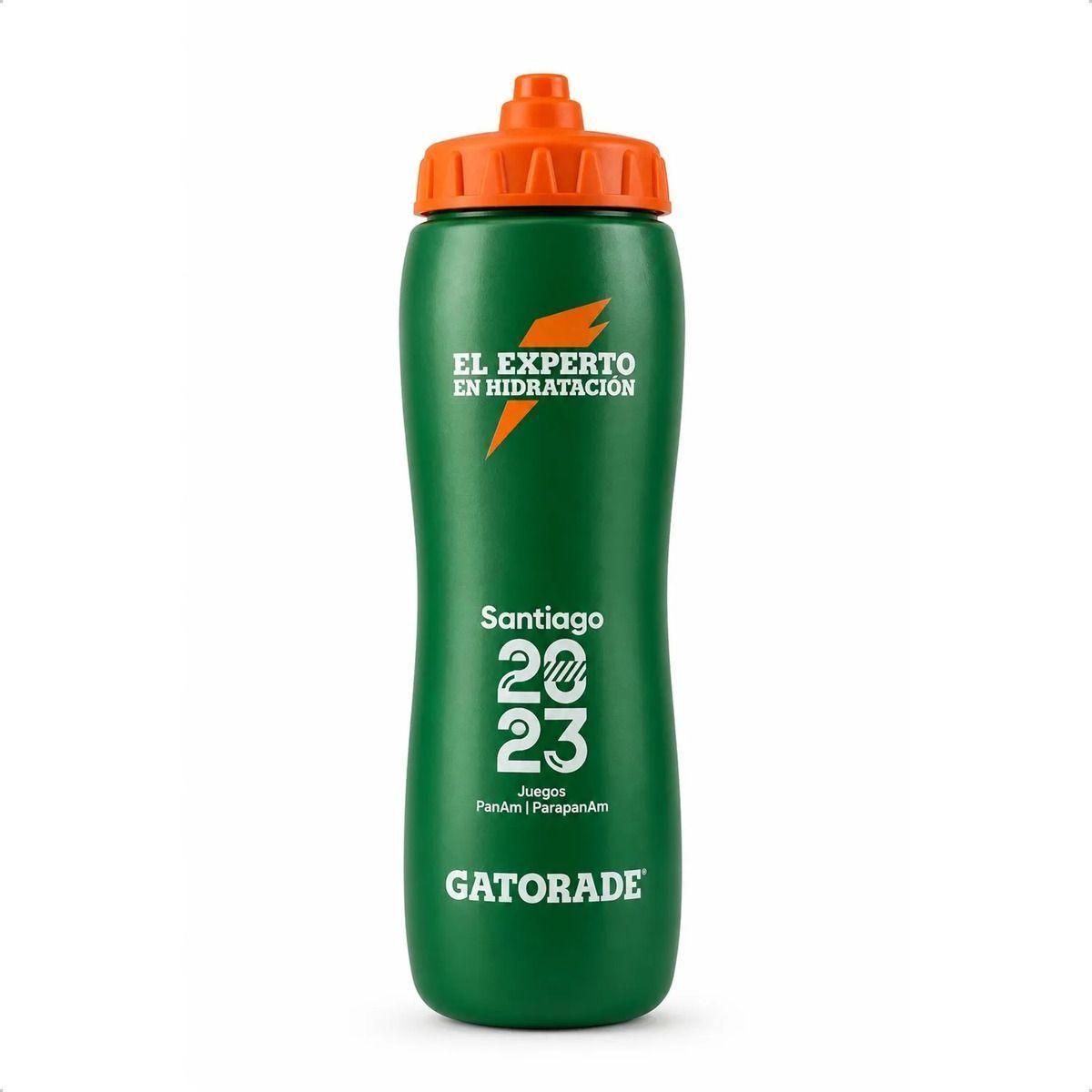 Botella Deportiva Gatorade Verde 947 ml Squeeze Libre de BPA-1