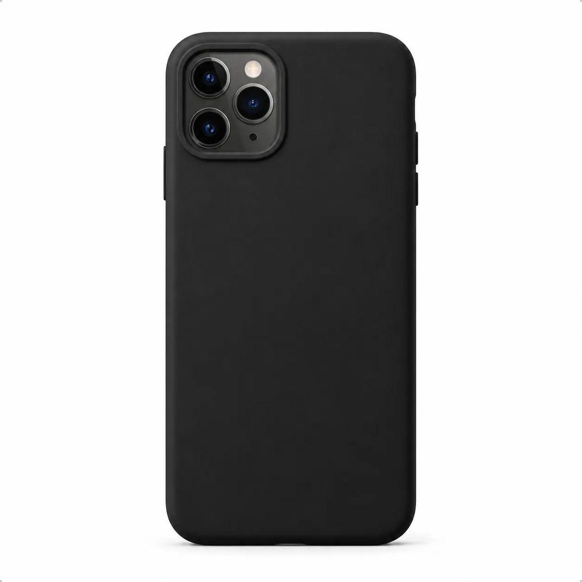 Carcasa Funda Silicona para iPhone 11 Pro con Interior de Microfibra-0
