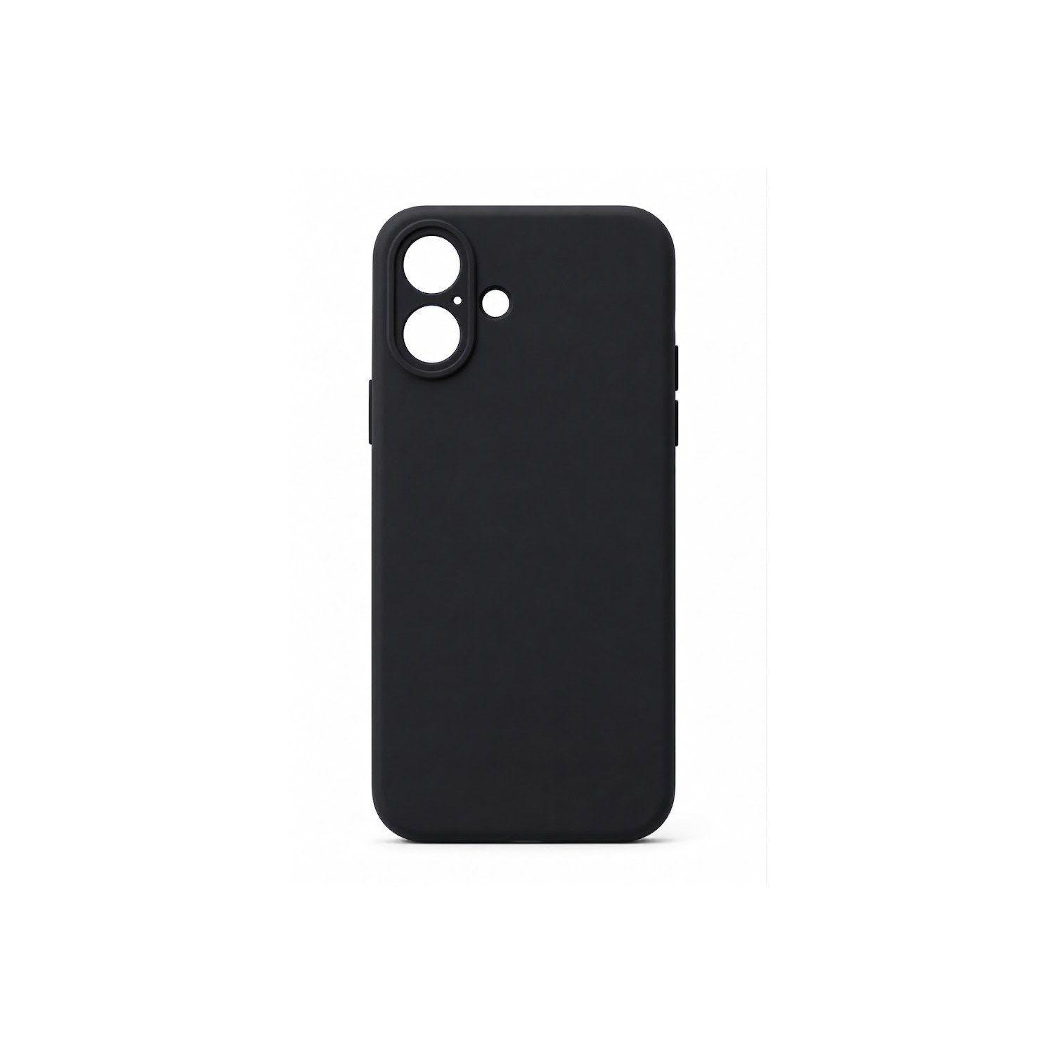 Carcasa de Silicona para iPhone 17 con Interior de Microfibra-0