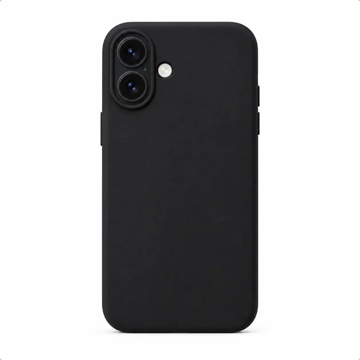 Carcasa Funda Silicona iPhone 17 con Interior de Microfibra-0