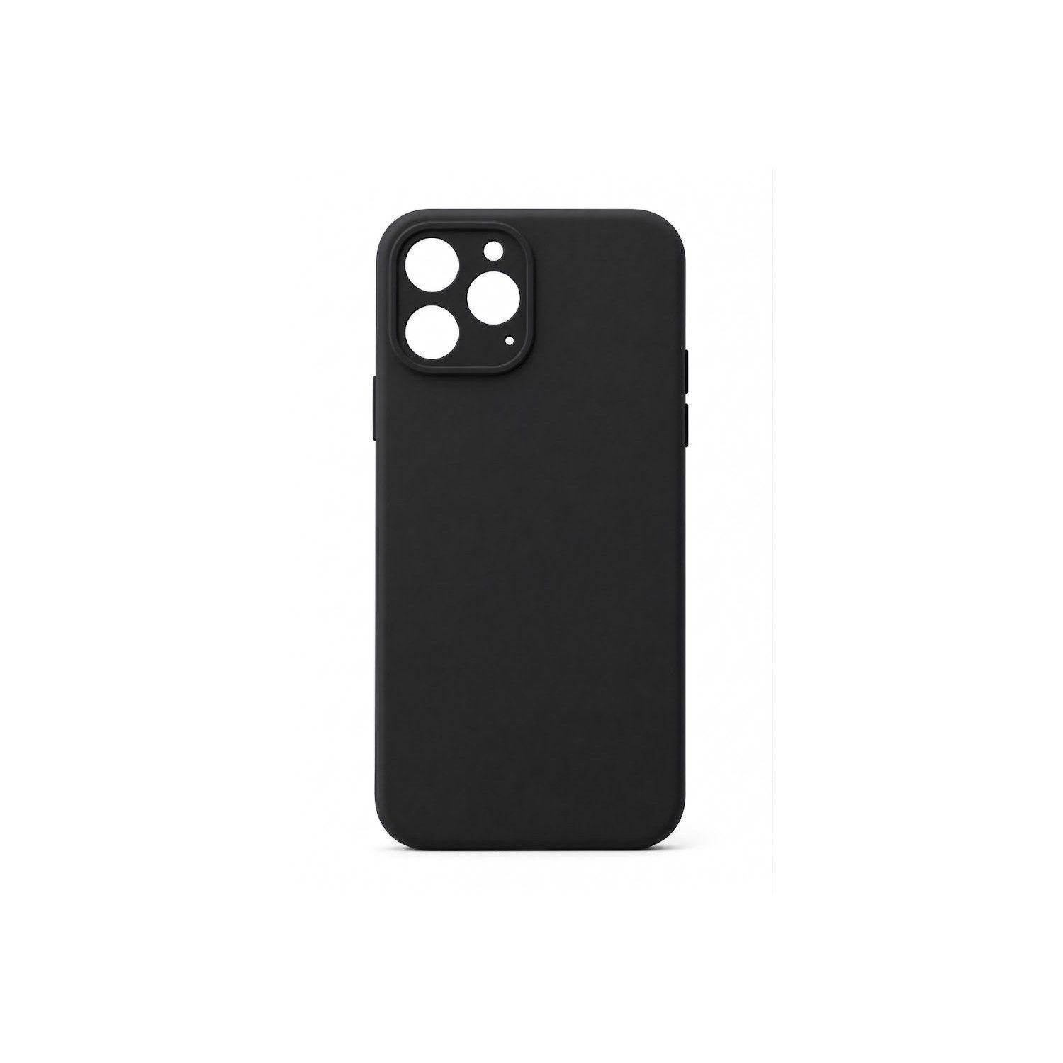 Carcasa de Silicona para iPhone 12 Pro Max con Interior de Microfibra-0