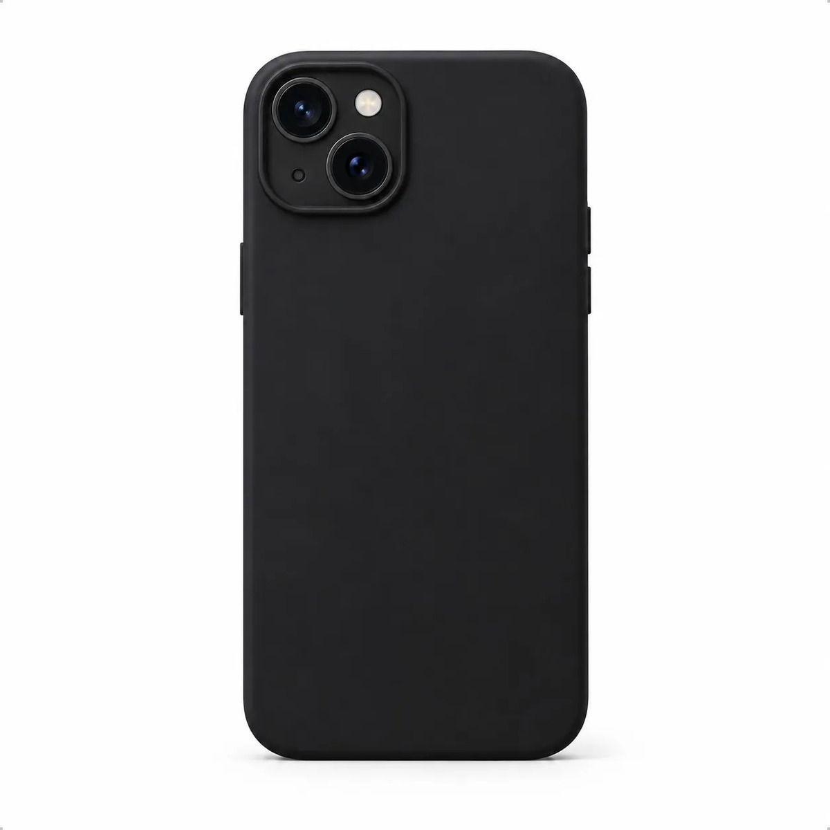 Carcasa Funda Silicona para iPhone 15 Plus con Interior de Microfibra-0