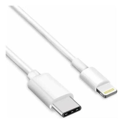 Cargador 20W USB-C Carga Rápida con Cable USB-C a Lightning 1 m Compatible con iPhone-1