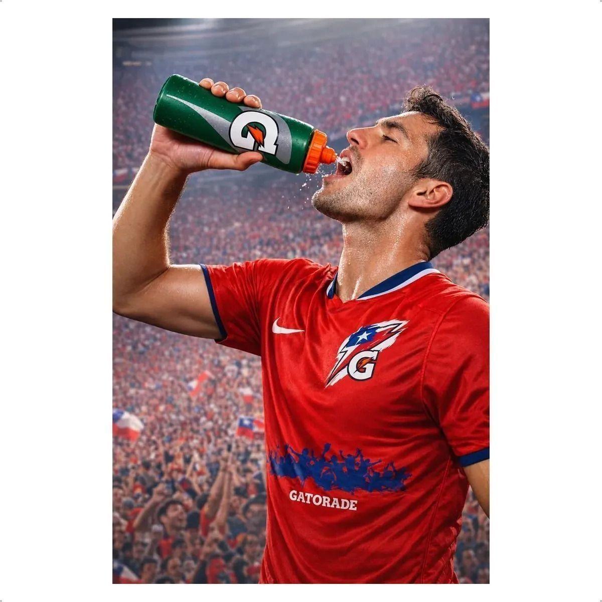 Pack 2 Botellas Gatorade 947 ml Caramañola Squeeze Verde Clásica-1