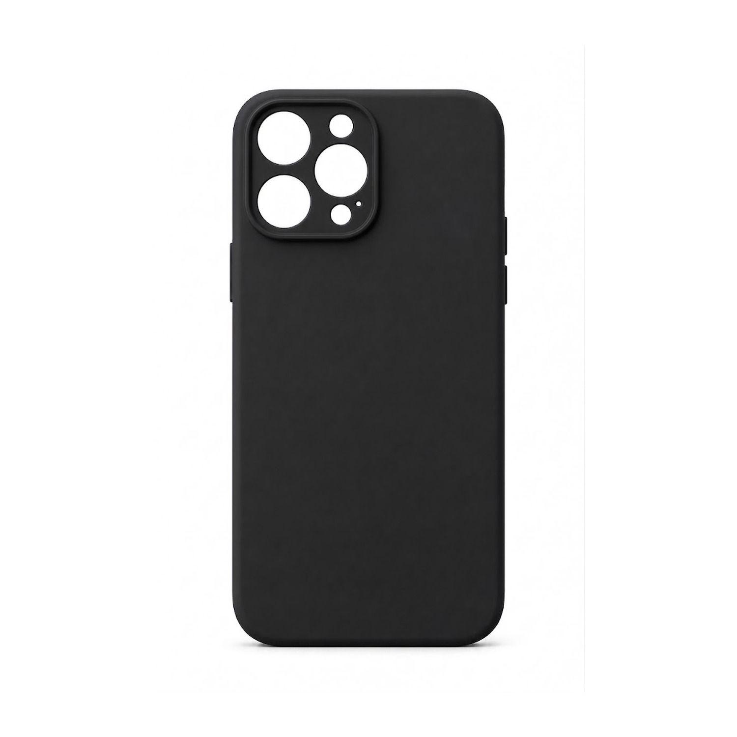 Carcasa de Silicona para iPhone 14 Pro Max con Interior de Microfibra-0