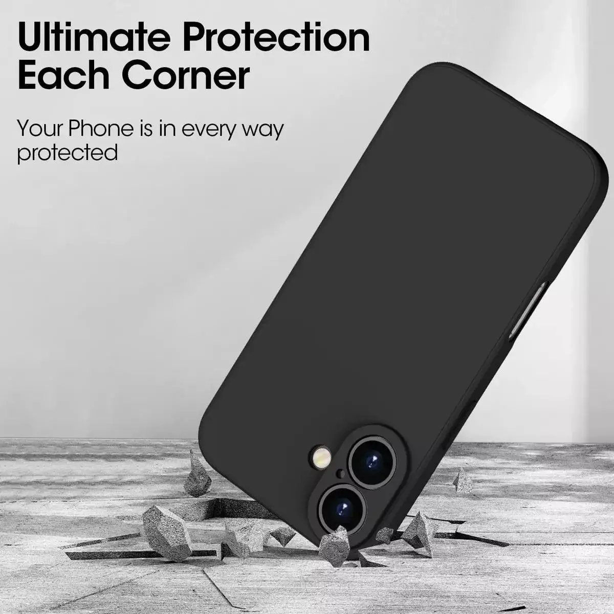 Carcasa de Silicona para iPhone 17 Pro Max con Interior de Microfibra-3