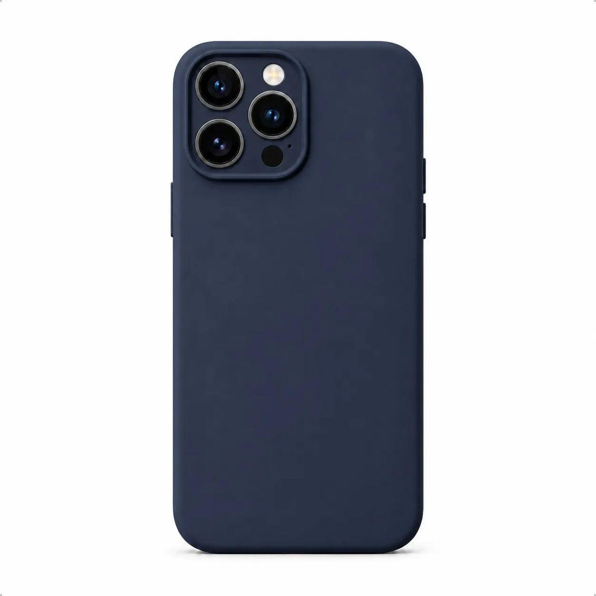 Carcasa Funda Silicona para iPhone 14 Pro con Interior de Microfibra-0