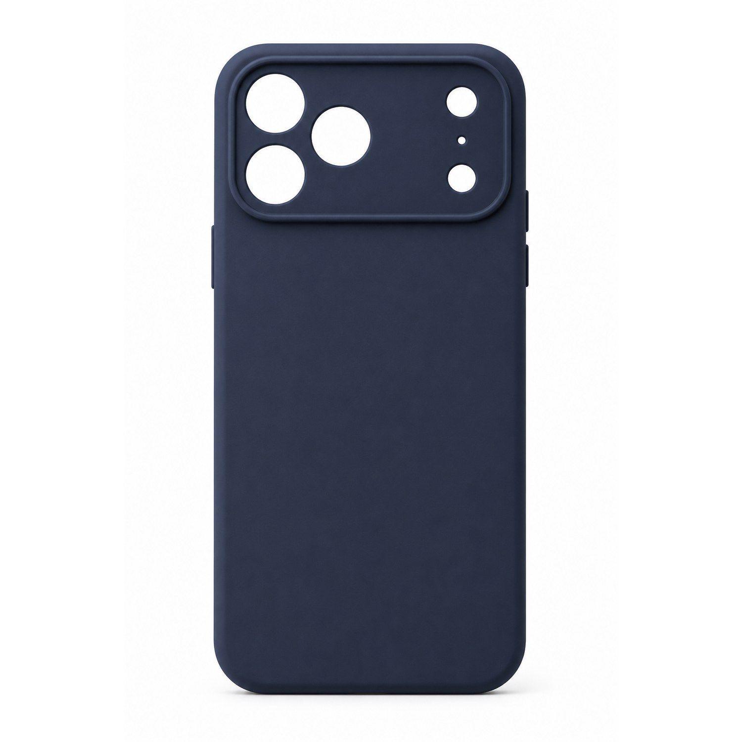 Carcasa de Silicona para iPhone 17 Pro con Interior de Microfibra-0