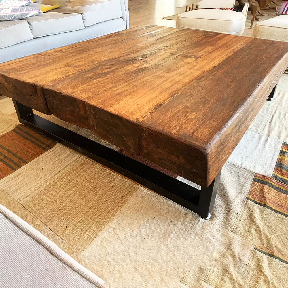Mesa Centro Durmiente 120x75 cm-2