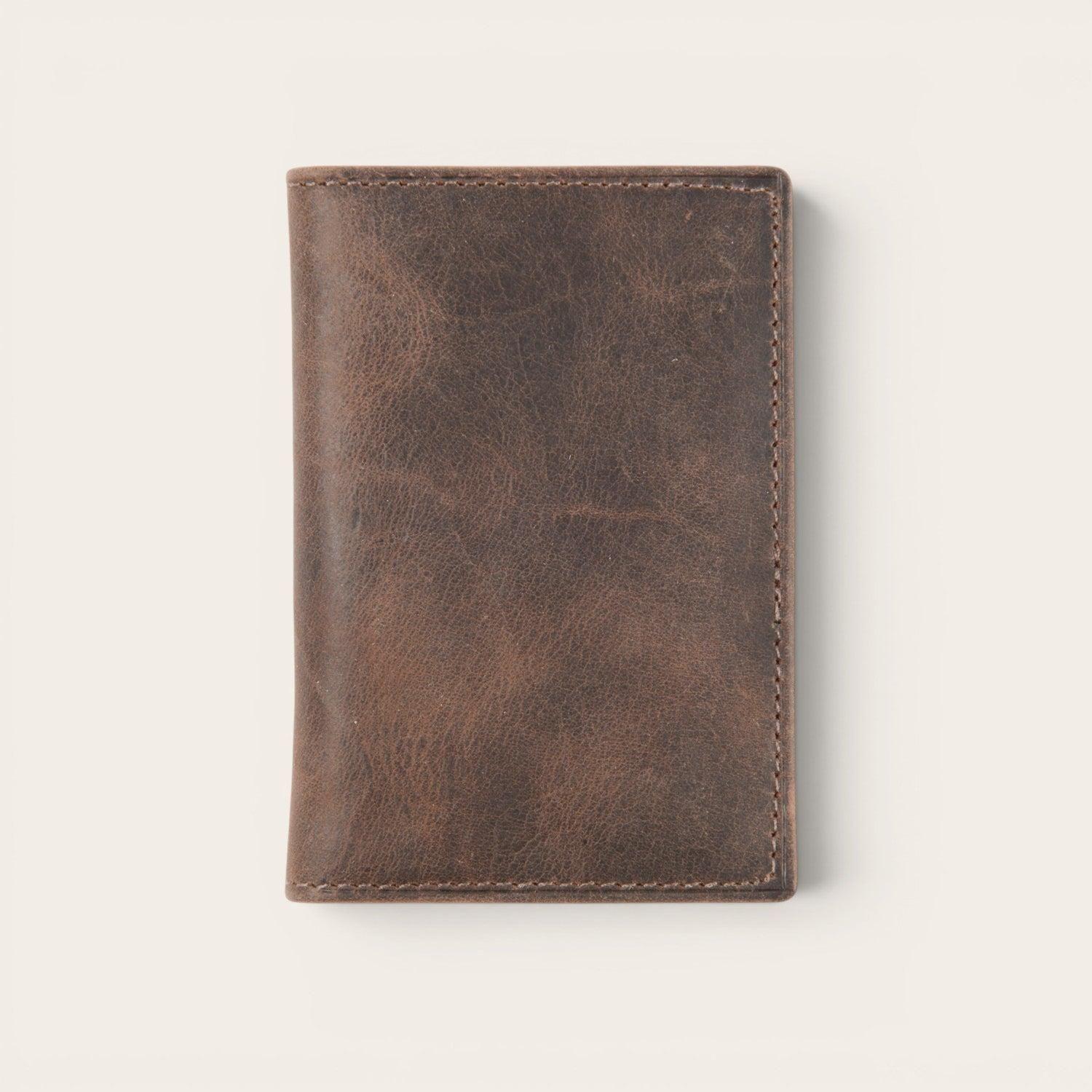 Billetera Tarjetero de Cuero SlimWallet OLKI Tinguiririca - Café Oscuro-2