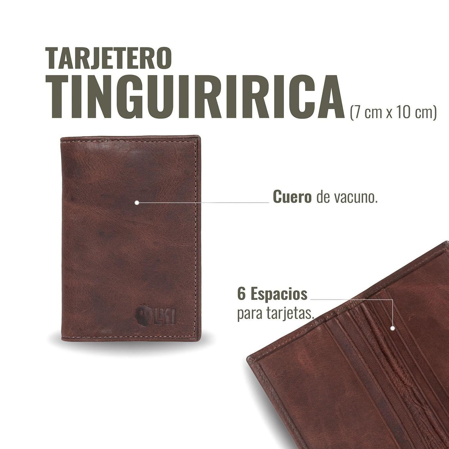 Billetera Tarjetero de Cuero SlimWallet OLKI Tinguiririca - Café Oscuro-4