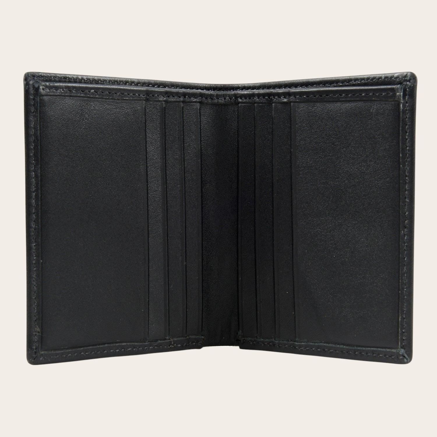 Billetera de Cuero SlimWallet OLKI Maule - Negro-2