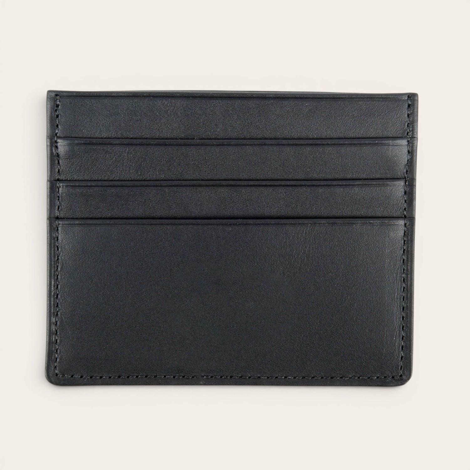 Billetera Tarjetero de Cuero OLKI Rapel - Negro-2