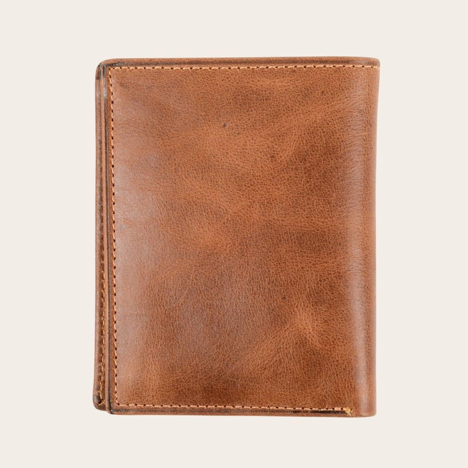 Billetera de Cuero SlimWallet OLKI Maule - Café-3