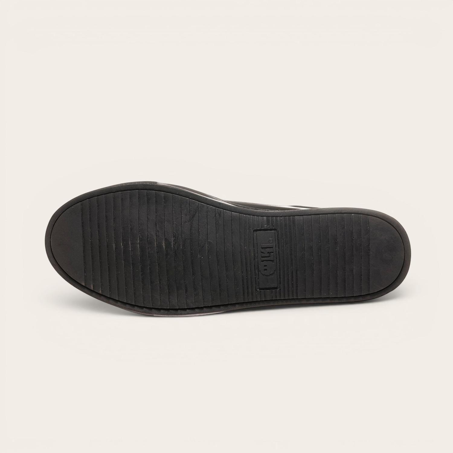 Zapatilla de Cuero Original Tronador OLKI - Negro-4