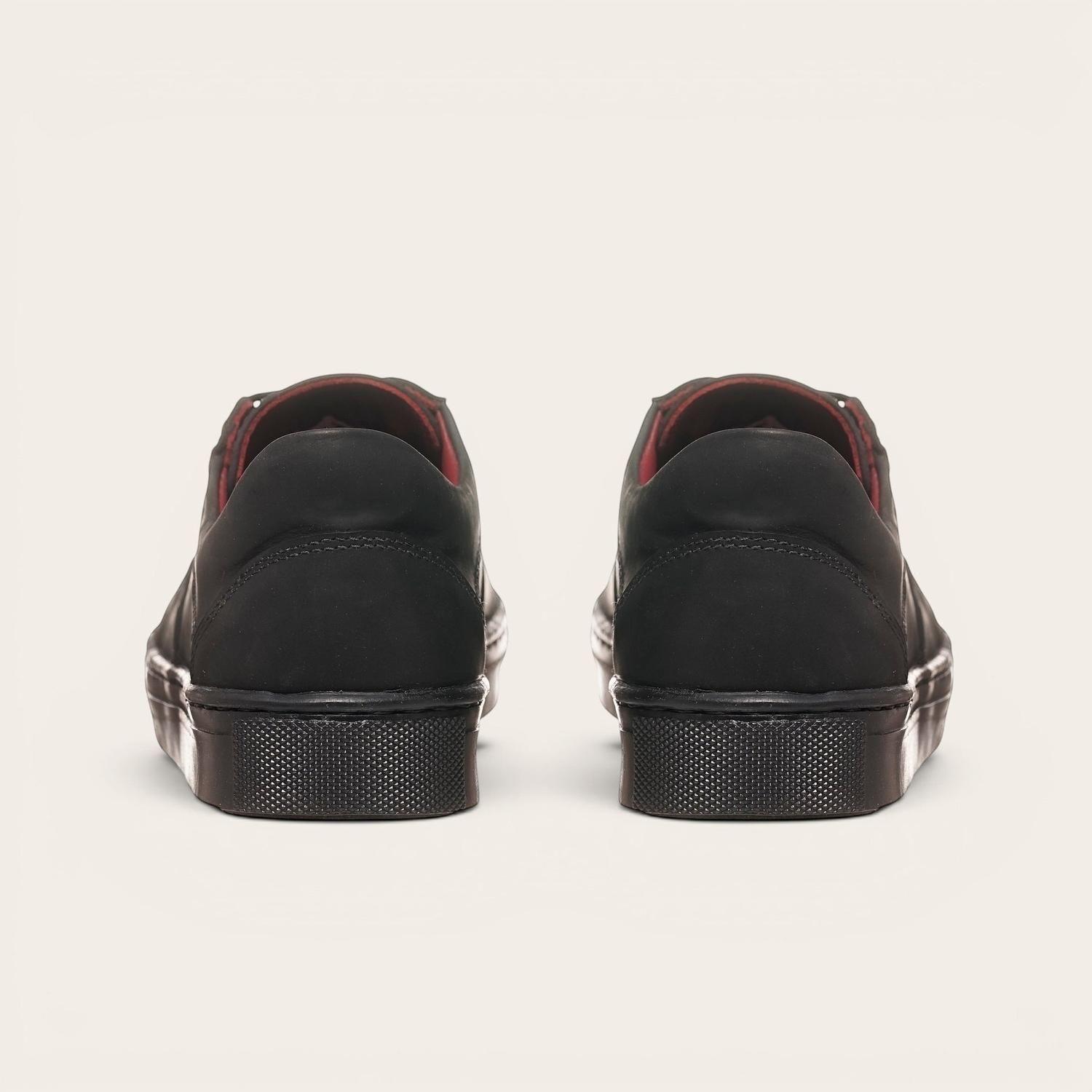 Zapatilla de Cuero Urbana La Campana OLKI - Negro-5