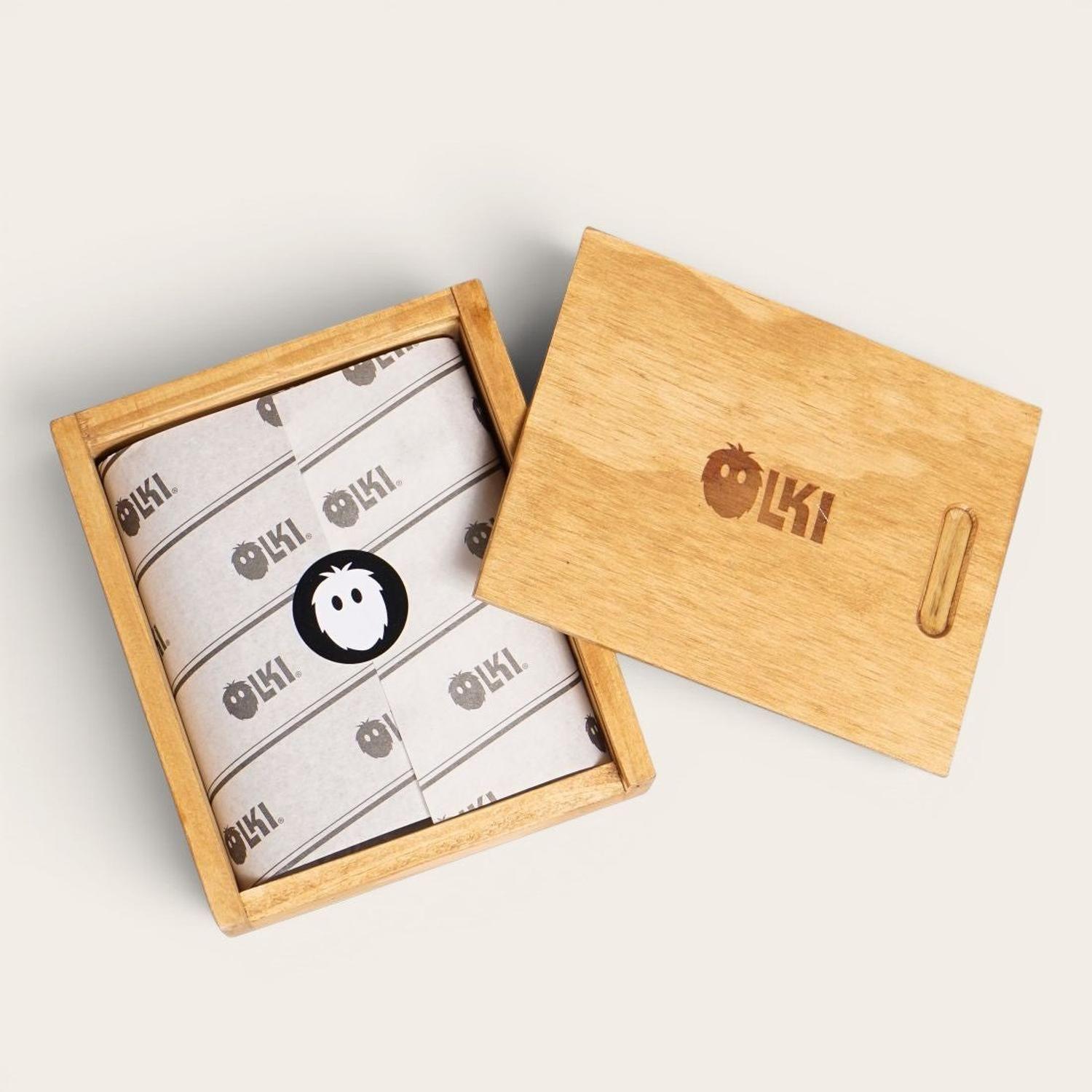 Billetera Tarjetero de Cuero SlimWallet OLKI Tinguiririca - Verde-3