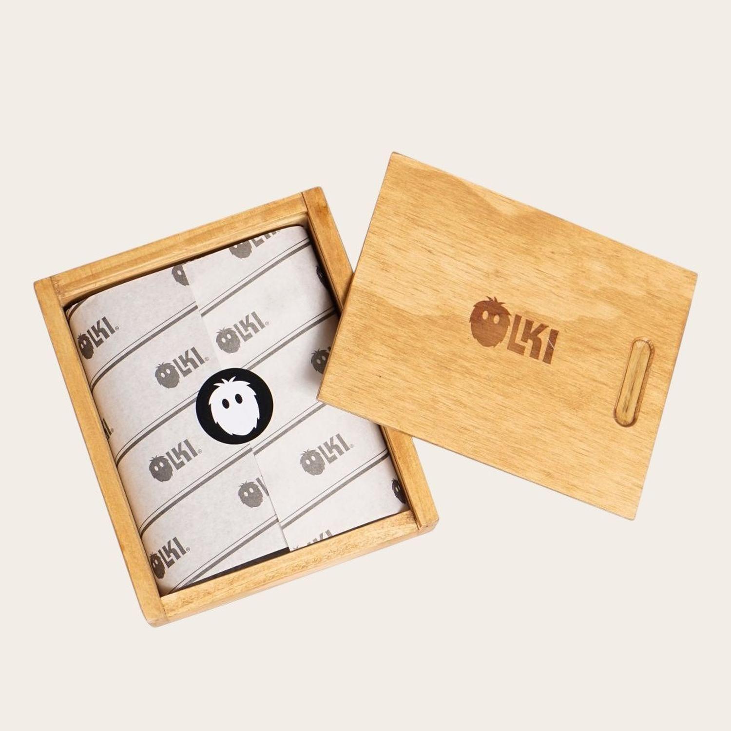 Billetera de Cuero SlimWallet OLKI Maule - Verde-4