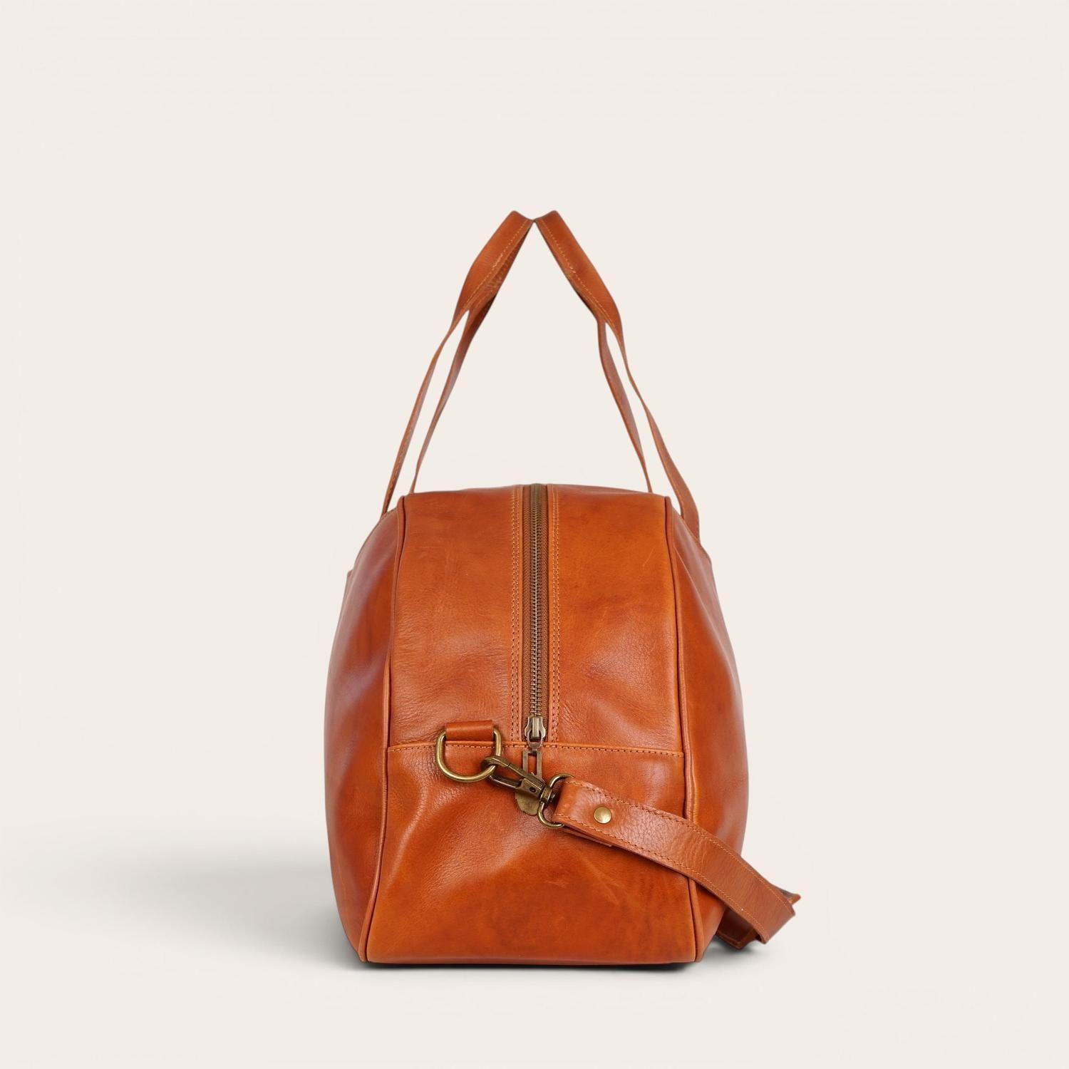 Bolso Genuino de Cuero Deportivo Baker OLKI - Curry-3
